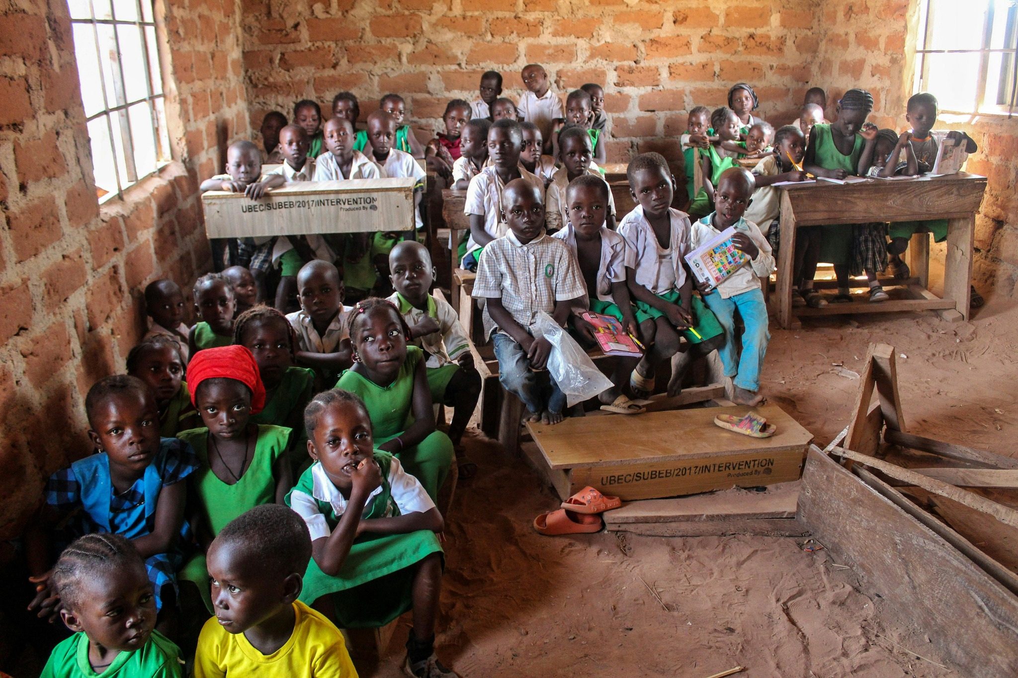 Children in class